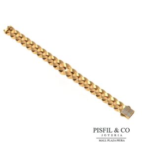 Eslabón Prismático Iced-Out