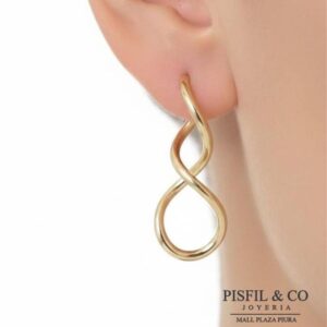 Aretes Infinity Twist