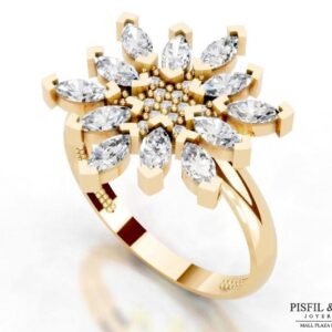 Anillo "Sunflower Marquise" de Gala.