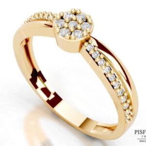 Anillo "Stellar Cluster" de Brillo Infinito.