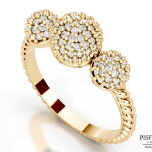 Anillo "Royal radiant Dahlia”