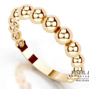 Anillo "Burbujas de Oro"
