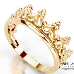 Anillo "Majesty Heart" de Estilo Tiara