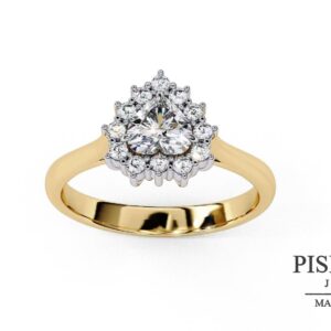 Anillo Halo Corazón