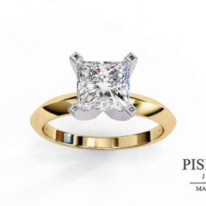 Anillo "Marquise Bloom" con Halo Festoneado.