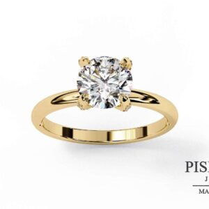 Anillo "circular Majestic" solitario