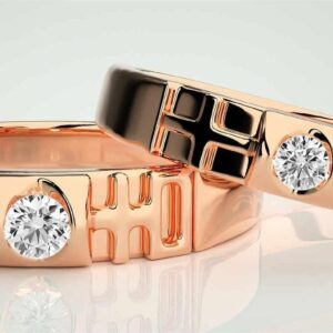 Aros de matrimonio "Modelo H"