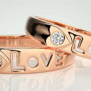 Aros de matrimonio "Modelo Love"