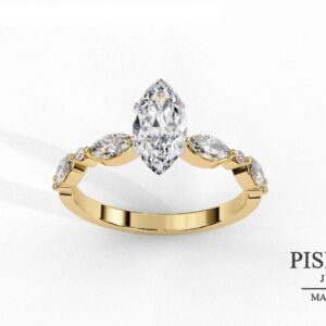 Anillo "Marquise Blossom"